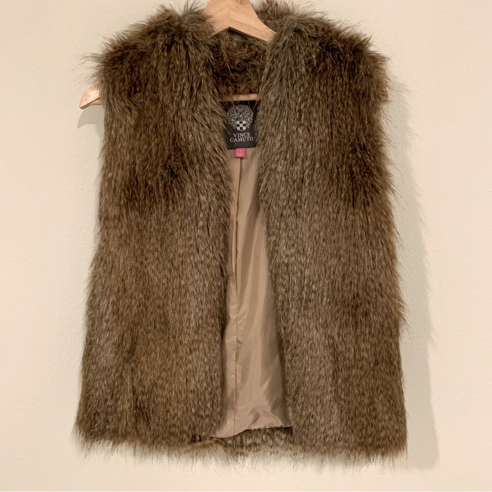 Vince Camuto Faux Fur Vest